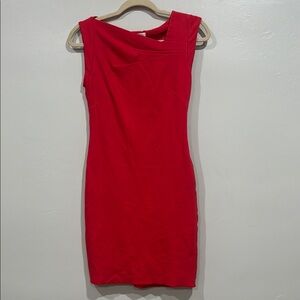 MANGO Suit Womens Elegant Red/Pink Sleeveless Dress